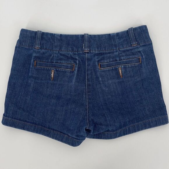 J Crew Women's Nautical‎ Denim Short Blue Size 2 - Picture 5 of 10